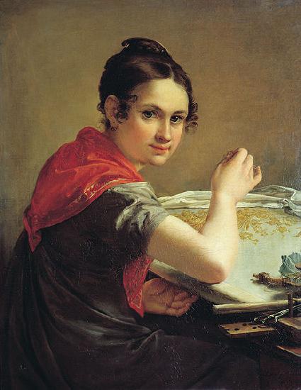 The Gold-Embroideress,
